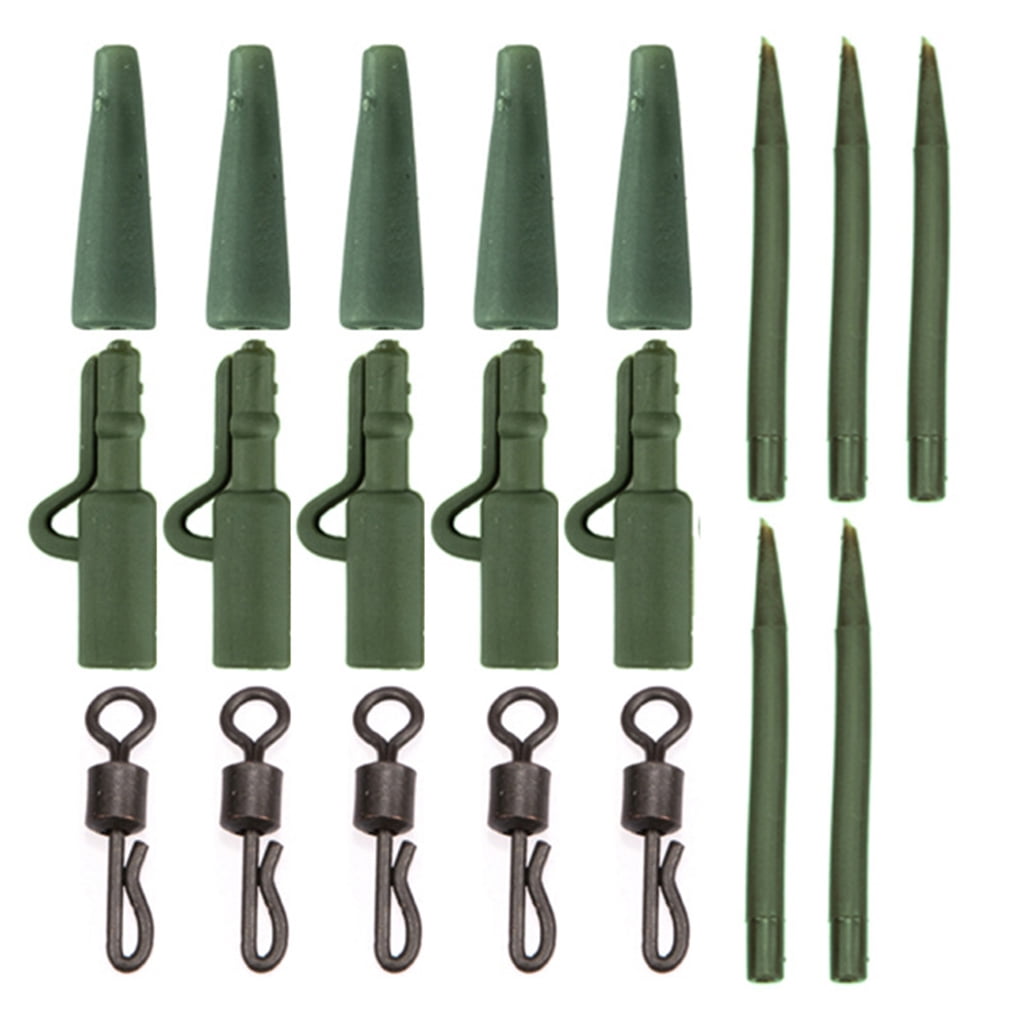 keepw 20pcs Carp Fish Accessories Professional Quick Change Swivel - Main Image