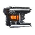 thumbnail image 4 of Fits 2019-2020 Ford F-150 Morimoto Headlight Assembly - LED LF955 XB Hybrid-R; High/Low Reflector Beam; Direct Fit; Black ABS Plastic Housing; Polycarbonate Clear Lens; LED, 4 of 13