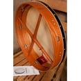 thumbnail image 3 of Roosebeck Tunable Red Cedar Bodhran Cross-Bar Double-Layer Natural Head 18"x3.5", 3 of 4