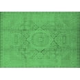 thumbnail image 1 of Ahgly Company Indoor Rectangle Oriental Emerald Green Industrial Area Rugs, 3' x 5', 1 of 4