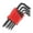 Black flower shape h, variant on 9Piece/set Torxs Star Wrench Hex Key Steel Hex Head Spanner Professional Repair Tool For Mechanics And DIY Projects