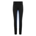 thumbnail image 3 of dPois Kids Girls Horseback Riding Tights High Waist Arena Training Breeches with Pockets for Riding Black 10, 3 of 5