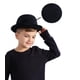 thumbnail image 2 of Hat Dress Up America Derby - Sombrero de terciopelo negro para adultos, 2 of 6