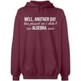 thumbnail image 2 of OXI Hoodie Sweatshirt - I Didn't Use Algebra Once, Basic Casual Hoodie for Men's and Women Fleece Hoodie Long Sleeve - Maroon Large, 2 of 3