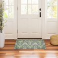 thumbnail image 3 of Yayeee Doormat for Inside 20"x32" Absorbent Low-Profile Washable Non-Slip Rubber Backed Entryway Rug, Beige Floral, 3 of 8
