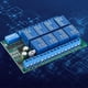 thumbnail image 3 of DC 12V 8 Channel RS485 Relay Command Programmable Control Module Board, 3 of 4