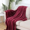 thumbnail image 2 of CSChome Temperature Regulating Blanket Cozy Coral Flannel Blanket: Energy-Efficient Temperature Control Comfort, 2 of 7