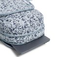 thumbnail image 6 of Vera Bradley Women's  Cotton Campus Backpack Perennials Gray, 6 of 9