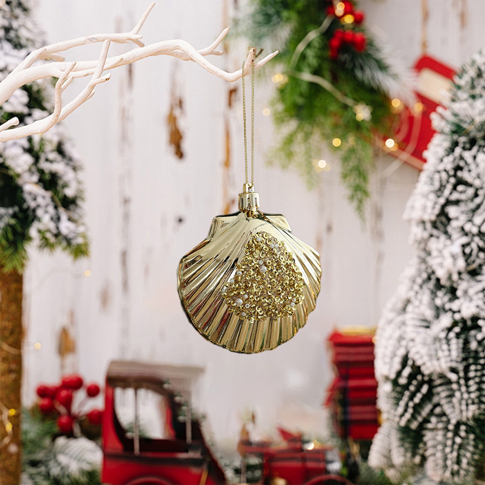 Lot De 18 Décorations De Noël En Acrylique à Suspendre Pour