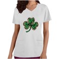 thumbnail image 2 of St Patricks Day Clothes for Women, Ladies Tops And Blouses Mock Neck Tops For Women Graphic Shirts For Women Women'S Plus Size T Shirts Ladies Petite Tops And Blouses Womens Tees, 2 of 4