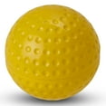 thumbnail image 2 of CHAMPRO 11" Dimple Molded Softballs for Pitching Machines, Yellow, 12 Pack, 2 of 5