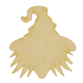 thumbnail image 1 of Package of 1, Large 10.75" x 12" x 0.125" Baltic Birch Plywood Witch Head Wood Cutout for Art and Craft Project, Made in USA, 1 of 1