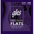 thumbnail image 1 of GHS Strings 3020 Short Scale 4-String Bass Precision Flats, Acier Inoxydable Flatwound, 32.75 Pouces Rolling, Light, 1 of 5