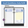 thumbnail image 2 of QuickNotes Desk Calendar Refill, 3.5 x 6, White/Yellow/Blue Sheets, 12-Month (Jan to Dec): 2024 | Bundle of 10 Each, 2 of 3