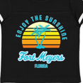 thumbnail image 4 of Inktastic Summer Enjoy the Sunshine Fort Meyers Florida in Blue Boys or Girls Toddler T-Shirt, 4 of 5