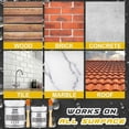 thumbnail image 5 of Invisible Waterproof Agent, Waterproof Insulation Sealant, Transparent Repairing Leak Waterproof Adhesive, For Home Roof Bathroom Tile (100g), 5 of 5