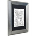 thumbnail image 2 of Trademark Fine Art "Beware CB" Canvas Art by Dean Russo, Black Matte, Silver Frame, 2 of 4