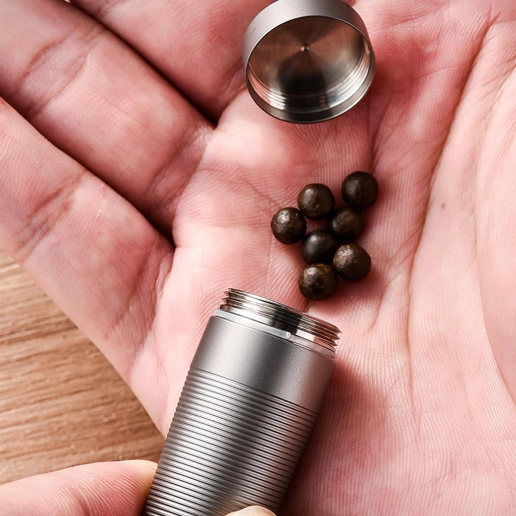 Yihuala Portables Waterproofed Storage Daily Keychains Pills Organizers for Medications and Small Items