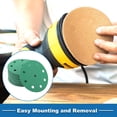 thumbnail image 5 of Unique Bargains Sanding Discs 5 Inch 9 Hole 60 Grit Round Hook and Loop Sandpaper Aluminum Oxide Green 50 Pcs, 5 of 6