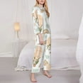 thumbnail image 4 of Ocsxa Women 2 Piece Floral Pajamas Lounge Set Air Balloon And Flower Loungewear, 4 of 9