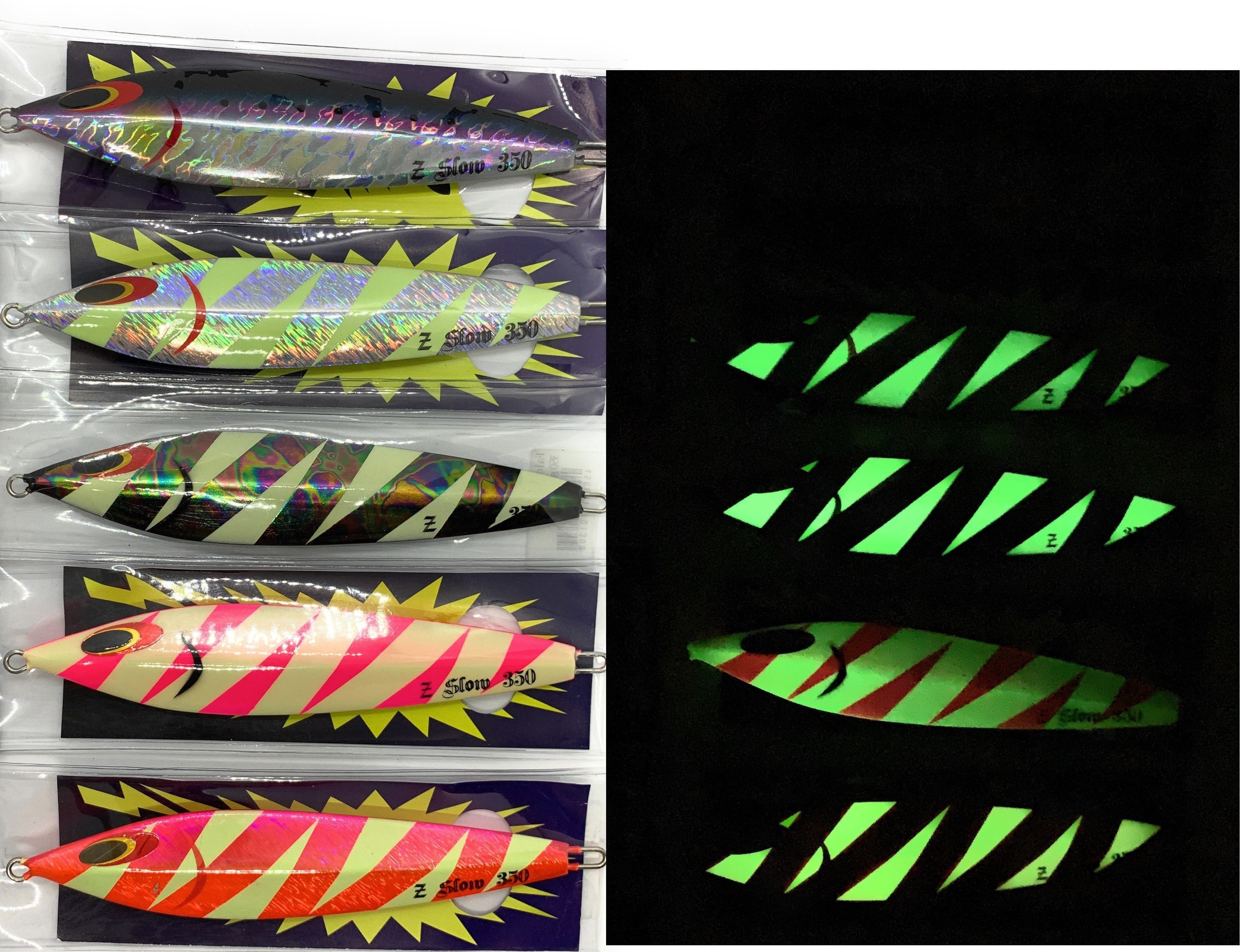 Sea Falcon Z Slow Pitch Glowing Sinking Fishing Jig 180g / 135mm