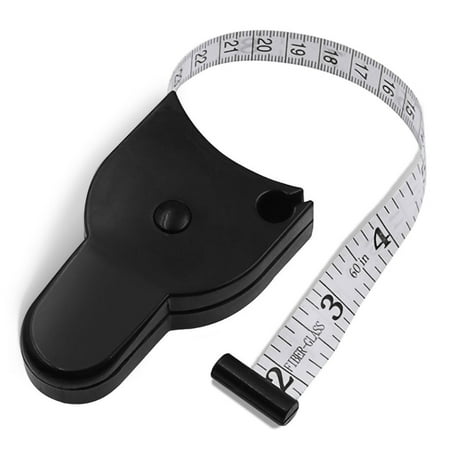 

High Qulaity 1.5m Fitness Accurate Body Caliper Measuring Body Tape Ruler Measure Tape Measure White Body Caliper