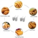 thumbnail image 2 of 16X Mini Cestas para FreíR, Red de la Cesta de la Viruta de las Patatas Fritas del Alambre de la , Cestas de PresentacióN de Alimentos Soporte de Patatas Fritas para Cocina D, 2 of 4