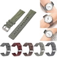 thumbnail image 1 of Correa de reloj de nailon de 18-22 mm, deportiva, de lona tejida suave., 1 of 4