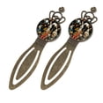 thumbnail image 2 of Rabbit Vintage Copper Crown-Shaped Bookmarks: Stainless Steel Book Accessories Set - Ideal Gift for Book Lovers, 2 of 5