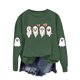 thumbnail image 2 of Ailaofu Halloween Cute Sweatshirt For Women Long Sleeve Pullover Graphic Basic Tops Casual Fall Fashion Sweatshirts, 2 of 7