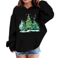 thumbnail image 1 of Sudadera con capucha para niñas y niños, sudadera de manga larga con cuello redondo y estampado de moda, jersey con bolsillo, sudadera de poliéster para niñas, 1 of 8