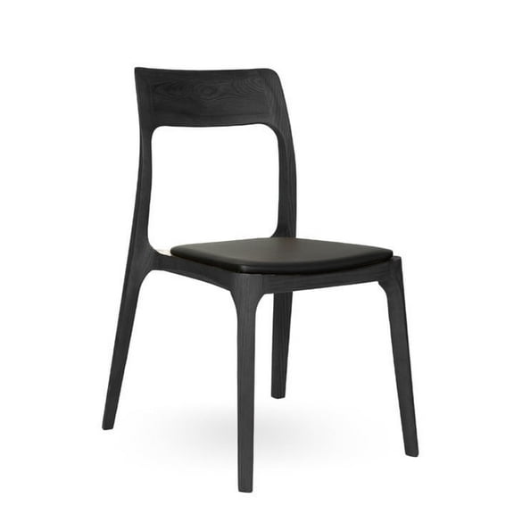 Modholic H Dining Chair, Black (Set Of 2)