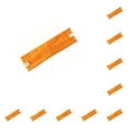 thumbnail image 1 of Soporte para diadema Qarigey con Botones Naranja 10piezas, 1 of 5