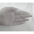 thumbnail image 4 of oneOone Viscose Chiffon White Fabric Pin Stripe Sewing Material Print Fabric By The Yard 42 Inch Wide, 4 of 4