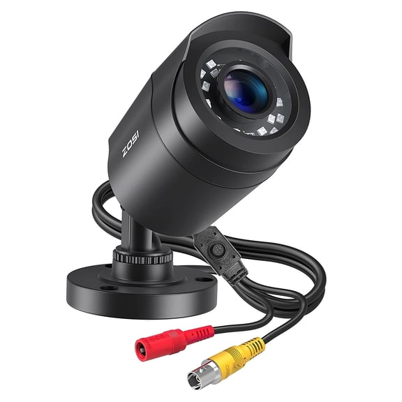 ZOSI 2.0 Megapixel HD 1080P 4 in 1 TVI/CVI/AHD/CVBS Security Cameras Day Night Waterproof Camera 100ft IR Distance, Aluminum Metal Housing,Compatible for HD-TVI, AHD, CVI, and CVBS/960H analog DVR