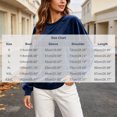 thumbnail image 3 of Enjoytime Crewneck Sweatshirts Women Long Sleeve Velvet Pullover Tops Solid Trendy Casual Soft Oversized Sweatshirt, 3 of 8