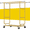 Gold, variant on melmine Adjustable Clothes Rack with Wheels,Heavy Duty Double Rod Clothing Rack 650 lbs, Expandable 51-75"W Rolling Garment Rack for Hanging Clothes,Bedroom Laundry,Silver