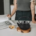 thumbnail image 3 of Vintage Iron Teapot Small Teapot Retro Cast Iron Tea Pot Vintage Teapot for Home Tea House, 3 of 9