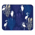 thumbnail image 1 of JSDART Hérons Motif et les Plantes des Marais Orange Rouge Côte Lac Tapis de Souris Tapis de Souris 9 X 10 Pouces, 1 of 1