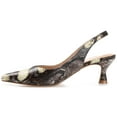 thumbnail image 3 of Journee Womens Mikoa Kitten Heel Sling Back Pointed Toe Pumps, Widths Available, 3 of 10
