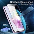 thumbnail image 4 of FZC-Protecteur d'Écran pour Samsung Galaxy A35 5G 6.6 Pouces, Film en Verre Trempé 9H, Anti-Rayures, HD Clair, Lot de 3, 4 of 4