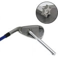 thumbnail image 2 of 1PC Golf Club Cleaner 6 Heads with Brush Groove Sharpener Tool for All Golf Irons, 2 of 7