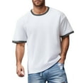 thumbnail image 4 of JTieacloth Men T Shirt Mens T Shirts Short Sleeve Shirt Crew Neck Basic Tshirt, 4 of 4