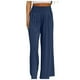 thumbnail image 1 of Pantalones boho de mujer con pierna ancha, cintura alta y fruncido - Cintura elástica, ligeros, pantalones informales de playa, 1 of 8