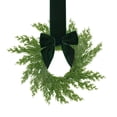 thumbnail image 2 of Christmas Winter Large Artificial Green Wreath Festive Decor For Front Door Window Walls Indoor Outdoor Home Holiday Decoration, 1pcs, 2 of 5