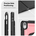 thumbnail image 7 of for iPad 10th Gen/11th Gen (2022/2025) 10.9 inchDetachable Magnetic Case with Sleep/Wake, Multi-Angle Stand, Shockproof TPE+PC Protection - Pink, 7 of 7