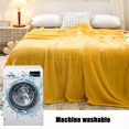 thumbnail image 6 of Soft Fleece Blanket, Luxury Bed Blankets Lightweight Plush Fuzzy Cozy Twin Blanket for Sofa, Couch, Travel, Camping, 100x150cm/39.37x59.05in, 6 of 8