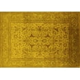 thumbnail image 1 of Ahgly Company Indoor Rectangle Oriental Yellow Traditional Area Rugs, 6' x 9', 1 of 4