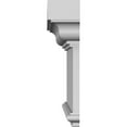thumbnail image 4 of Ekena Millwork 101" Bottom Width x 106 1/4" Top Width x 13 3/4"H x 7/8"P Craftsman Crosshead, 4 of 24