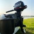 Coleman F2.6BMS Gas Powered Power Outboard Motor